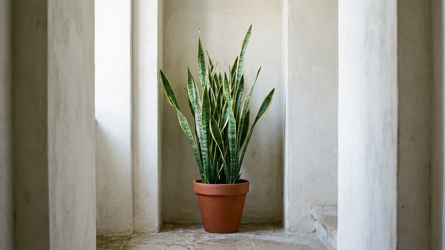 Snake plants