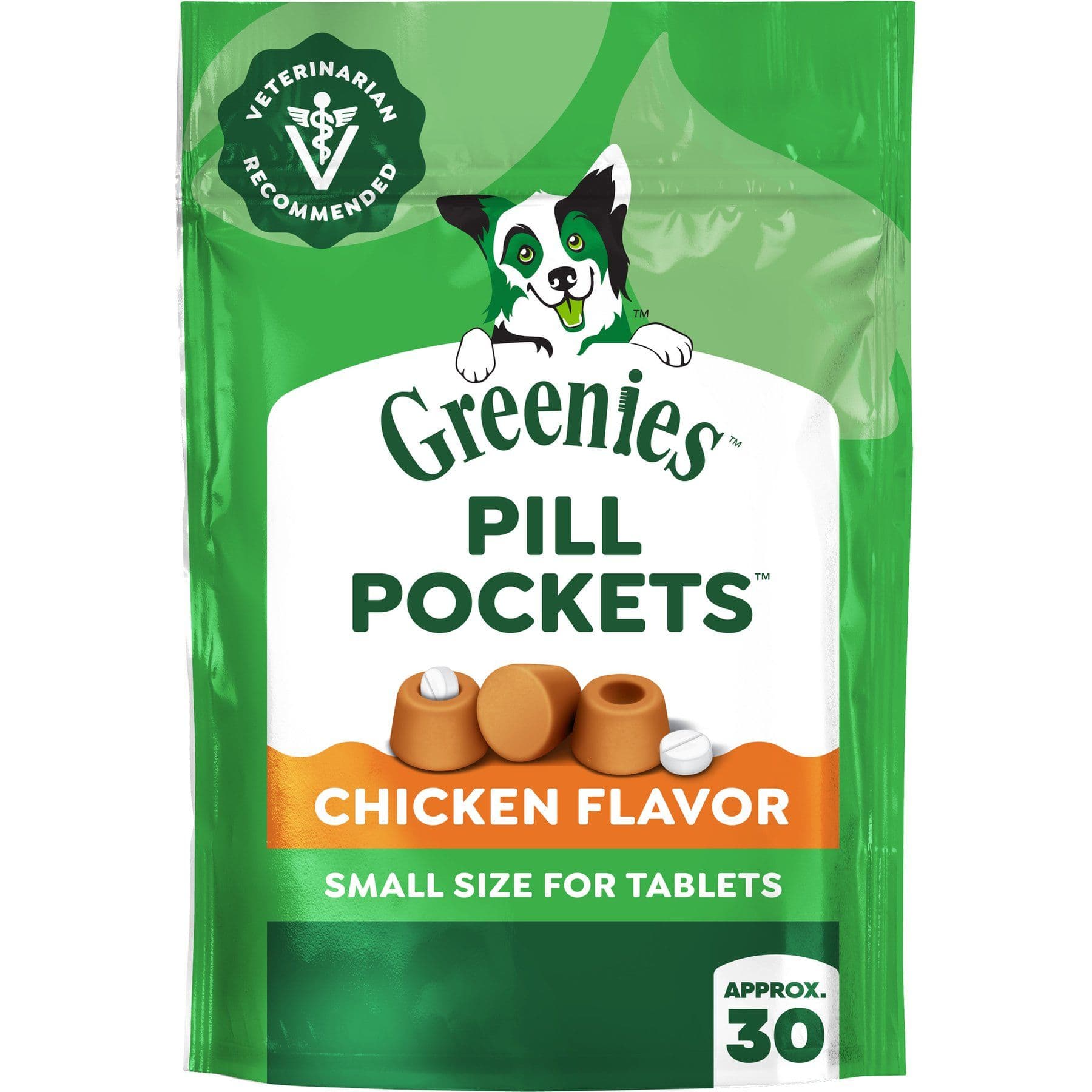 Greenies Pill Pockets Canine Chicken Flavor Dog Treats