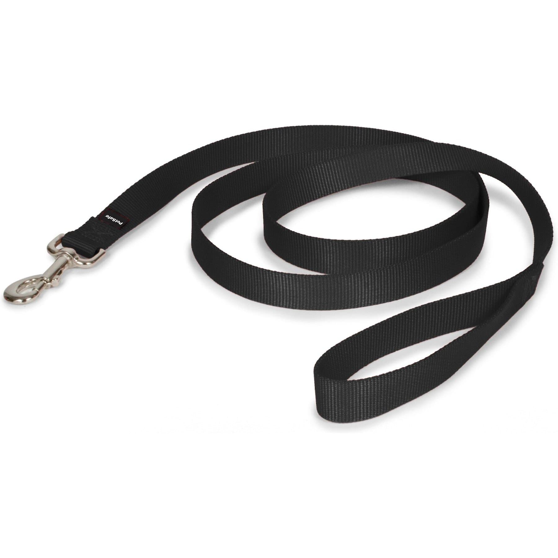 PetSafe Nylon Dog Leash, Black, 6-ft long, 1-in wide