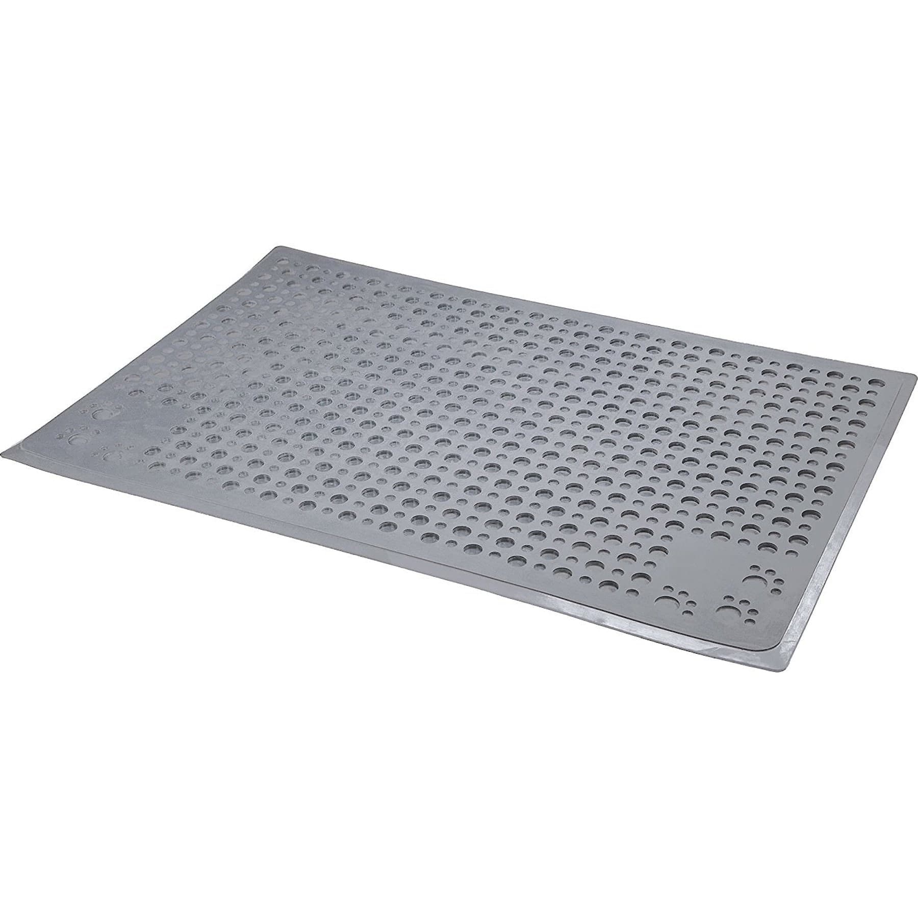 Petlinks Purrfect Paws Cat Litter Mat, Medium, Gray