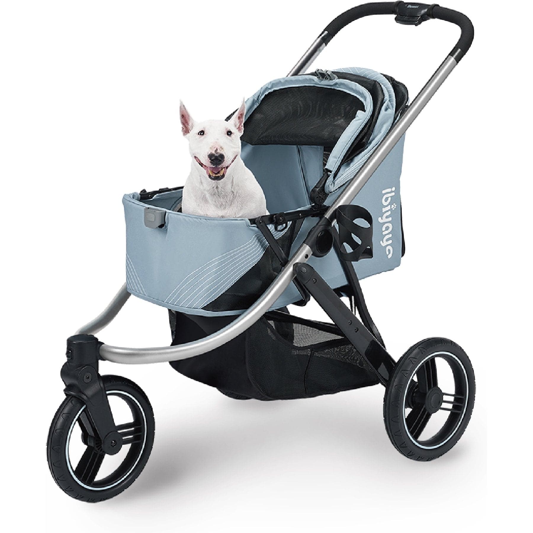 Ibiyaya The Beast Dog Jogging Stroller, Flash Gray