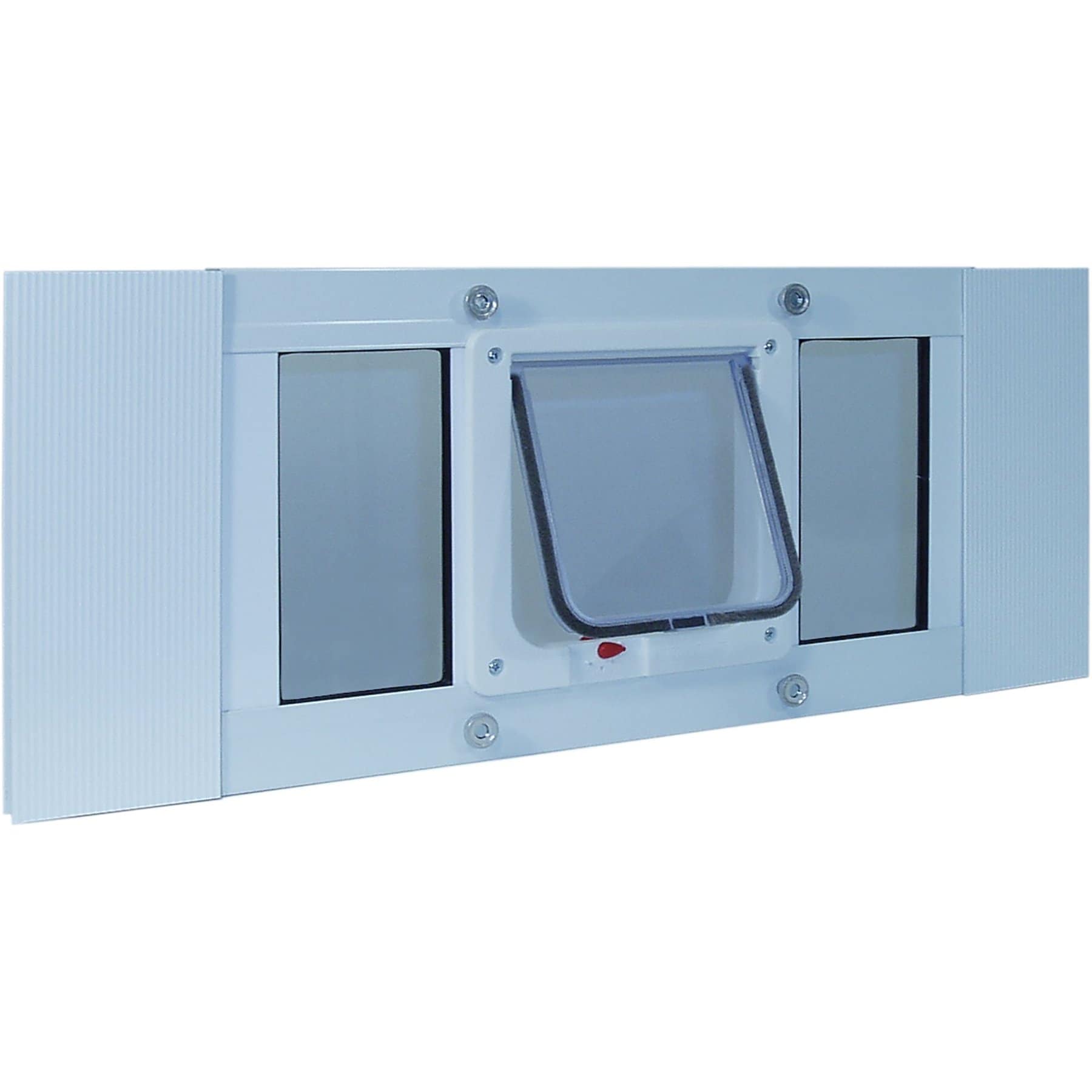 Ideal Pet Products Sash Window Flap Cat Door, 27-32 inches