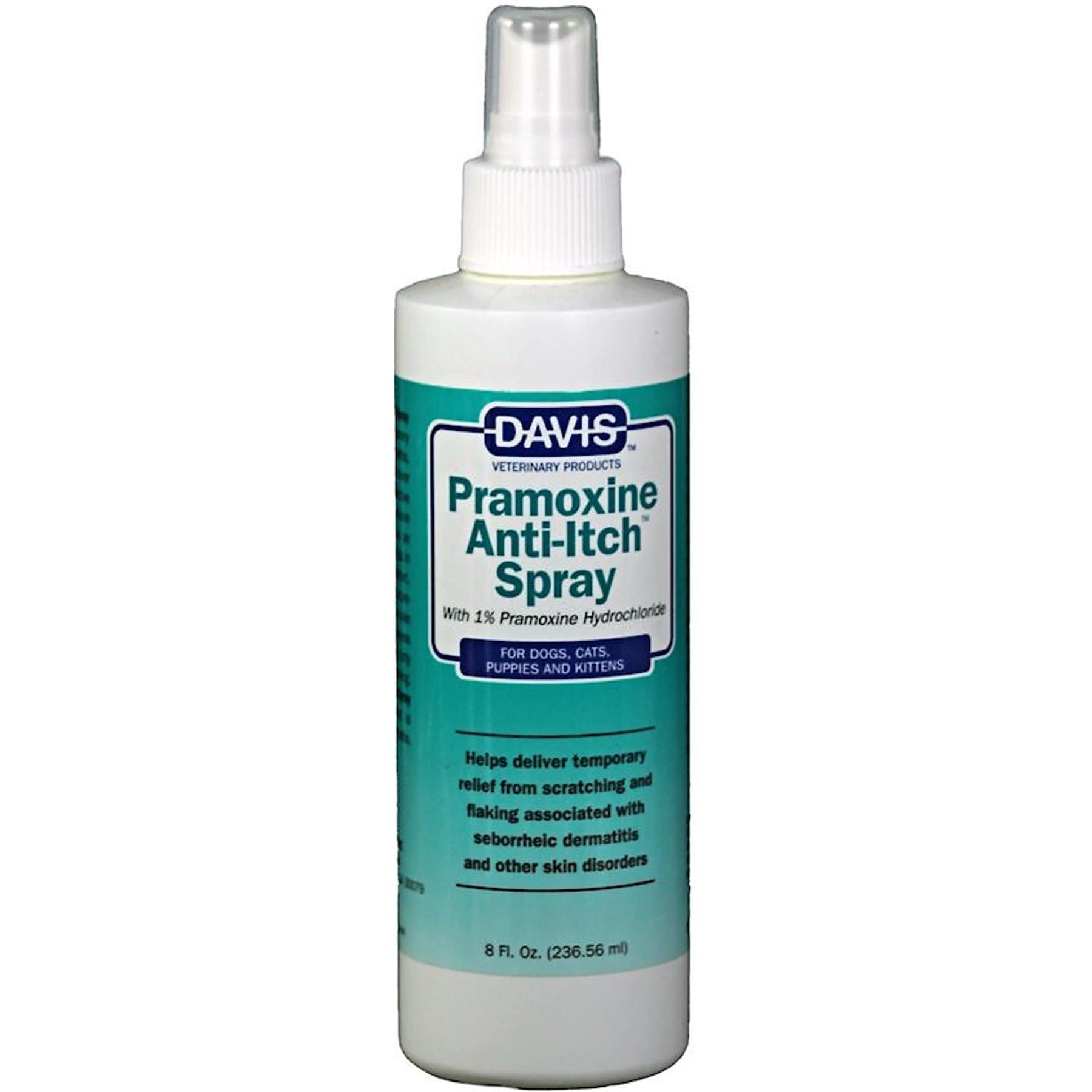 Davis Pramoxine Anti-Itch Dog & Cat Spray, 8-fl oz bottle