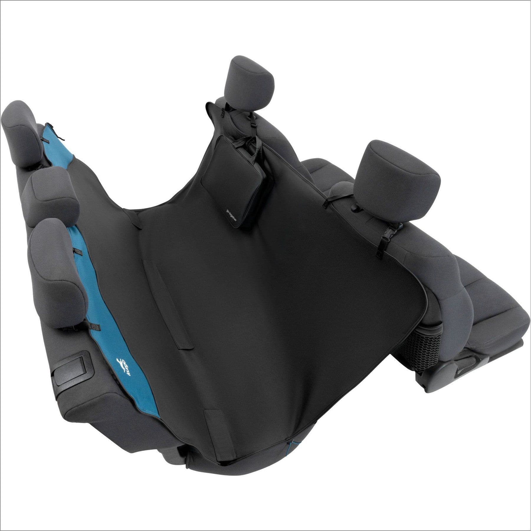 Kurgo Wander Hammock Car Seat Cover, Black
