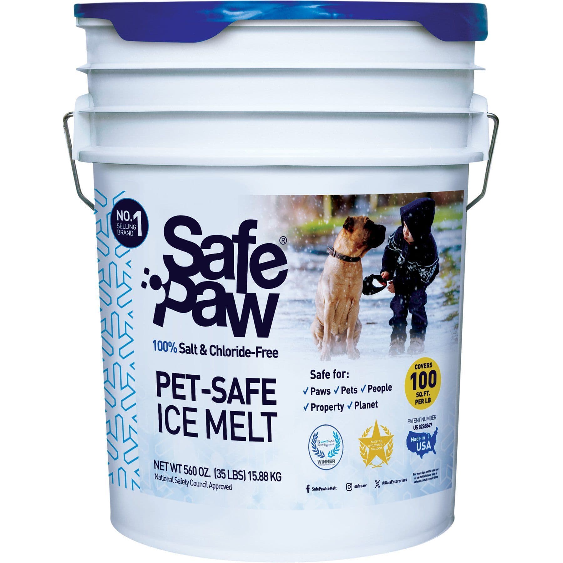 Safe Paw PetSafe Ice Melt for Dogs & Cats, 35-lb pail