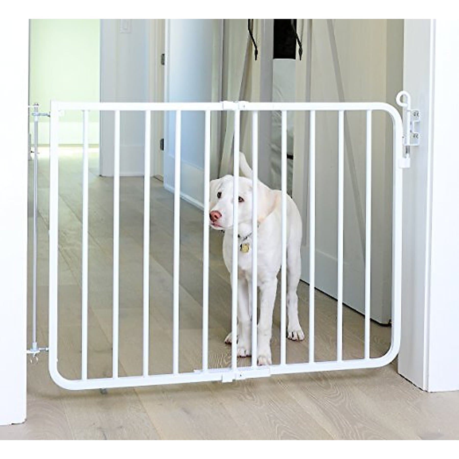 Cardinal Gates Auto-Lock Pet Gate, White