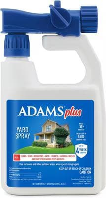 Adams Plus Flea and Tick Yard Spray hose-end bottle
