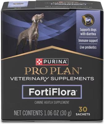 Purina Pro Plan FortiFlora canine probiotic supplement, 30 sachets