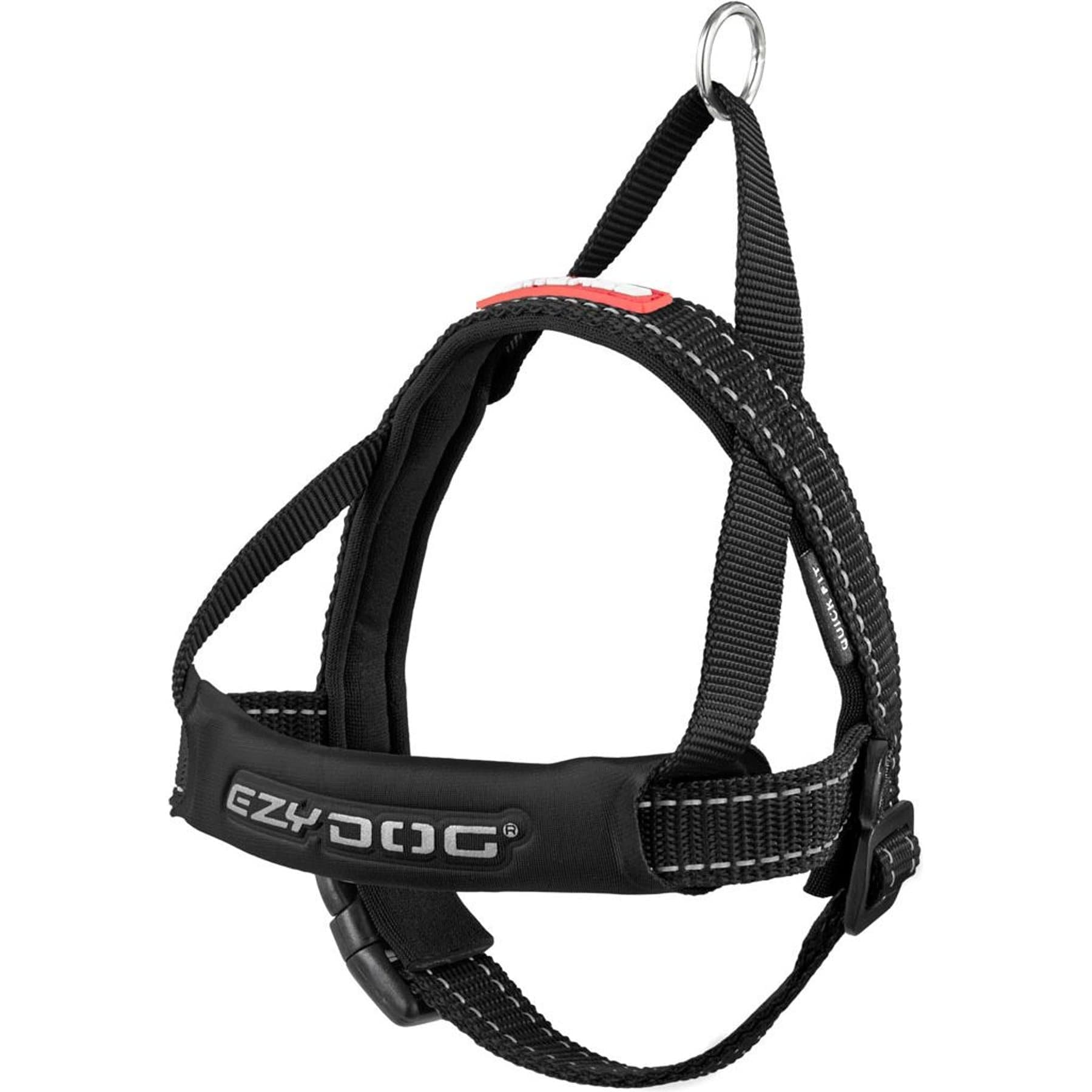 EzyDog Quick Fit Dog Harness, Black, Small