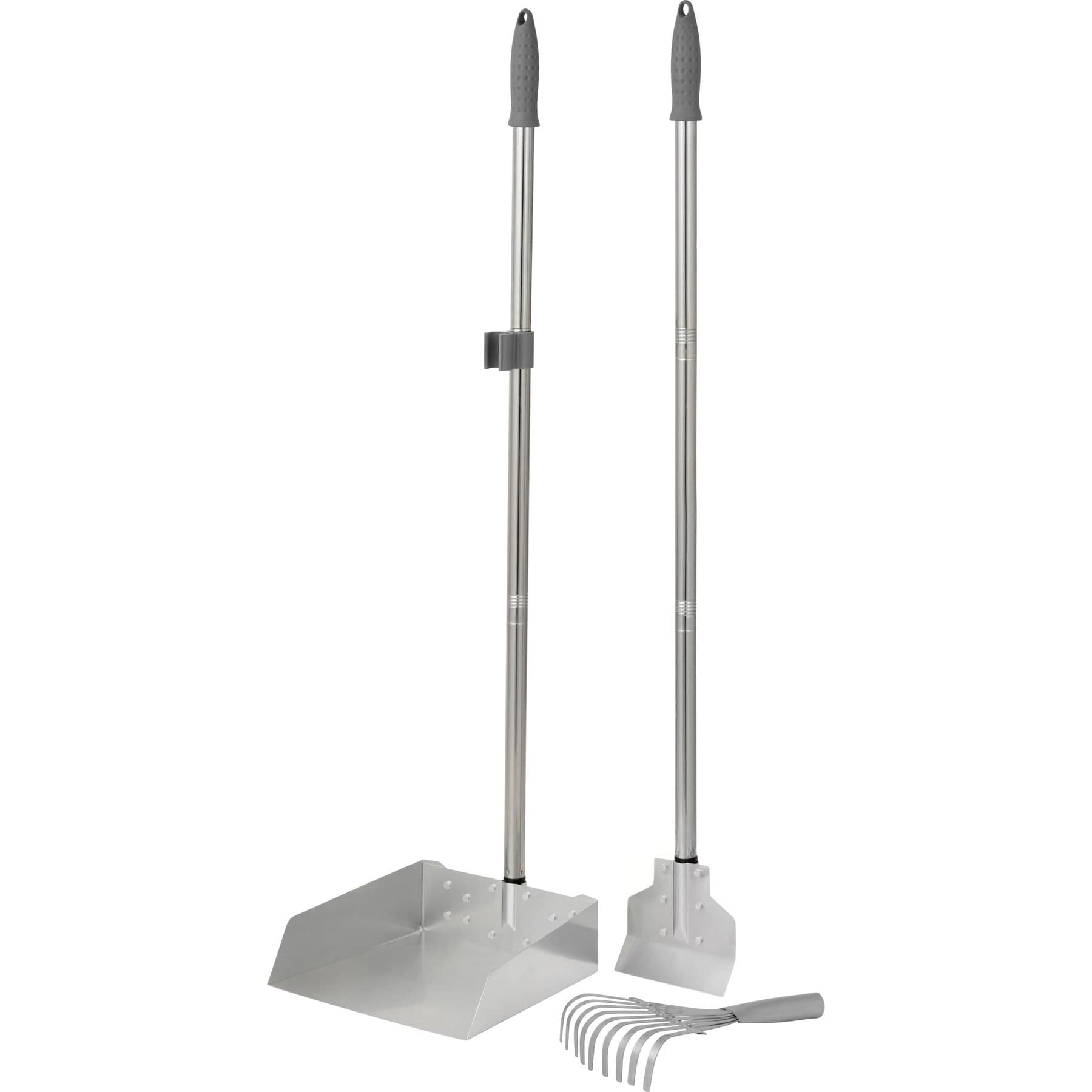 Frisco Rake & Spade Set with Dustpan, Large