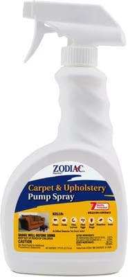 Zodiac Carpet and Upholstery Flea and Tick pump spray bottle