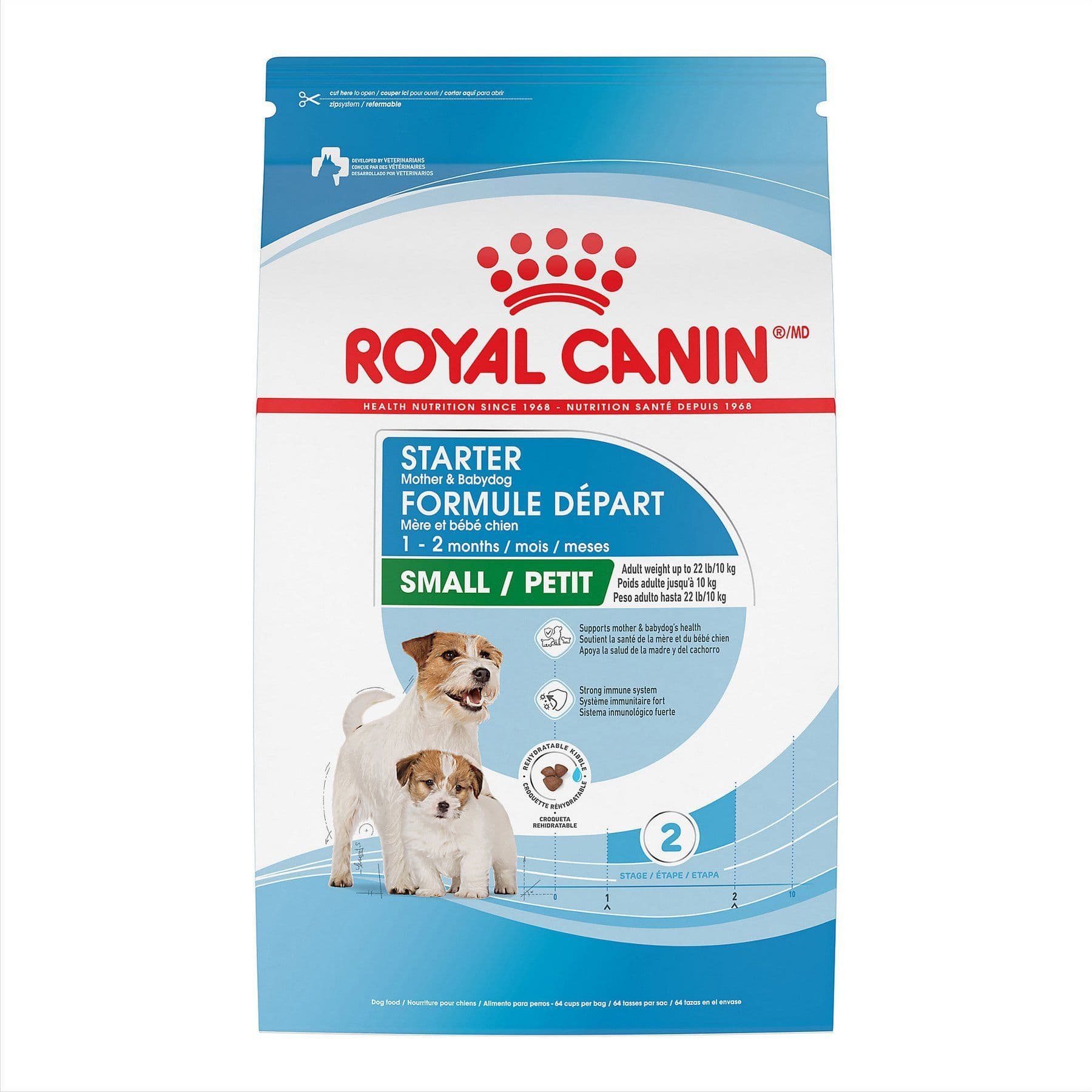 Royal Canin Size Health Nutrition Small Starter Mother & Babydog Dry Dog Food, 2.5-lb bag