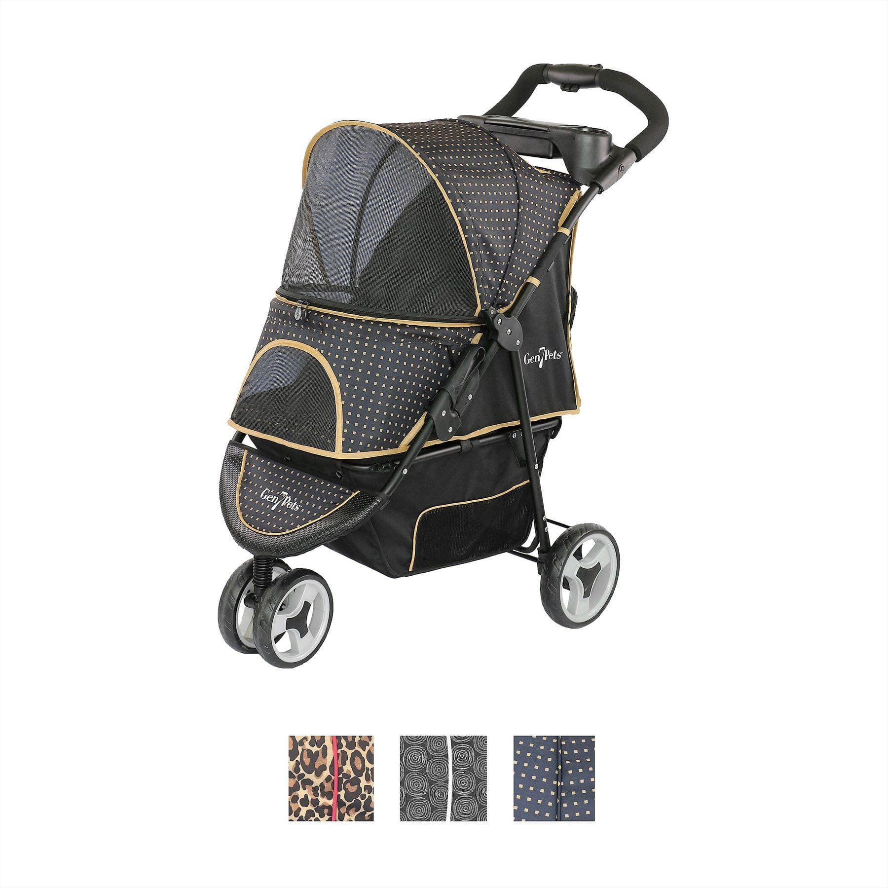 Gen7Pets Promenade Pet Stroller, Gold Nugget