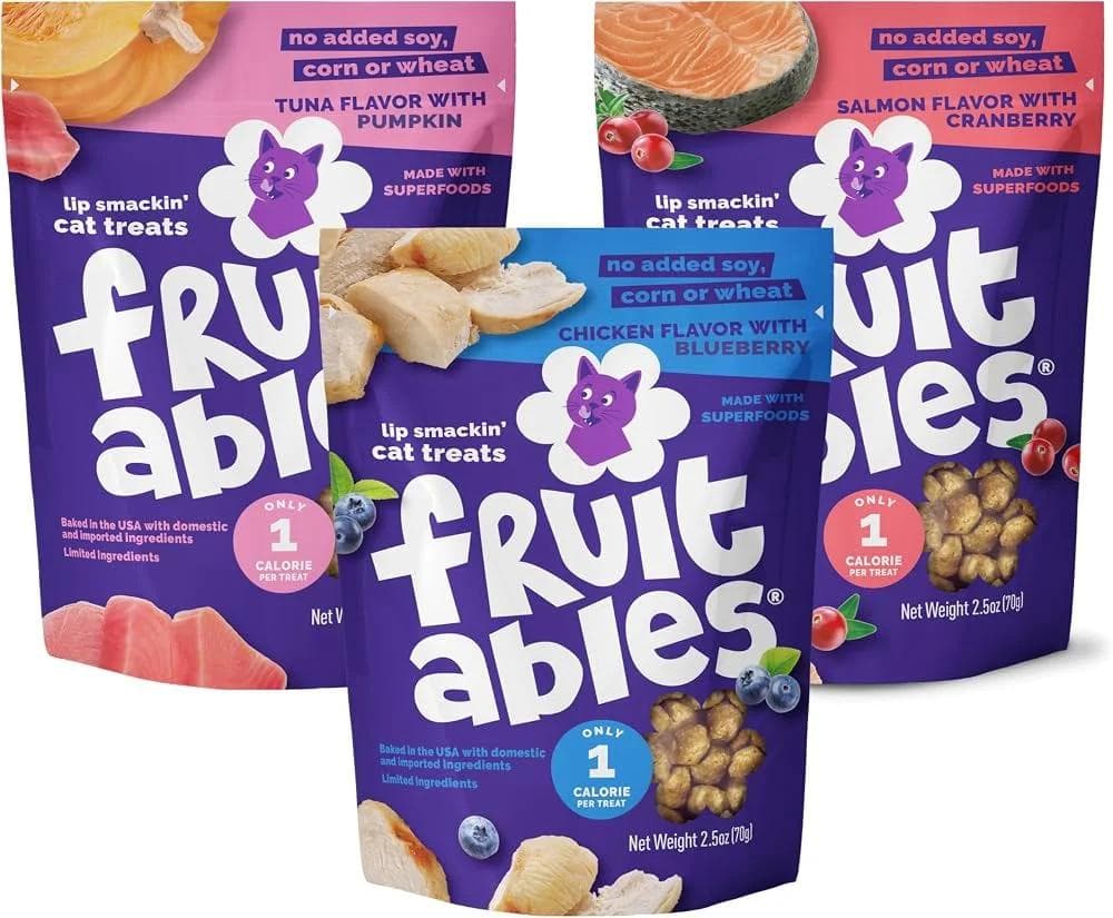 Fruitables treat pouches in assorted flavors