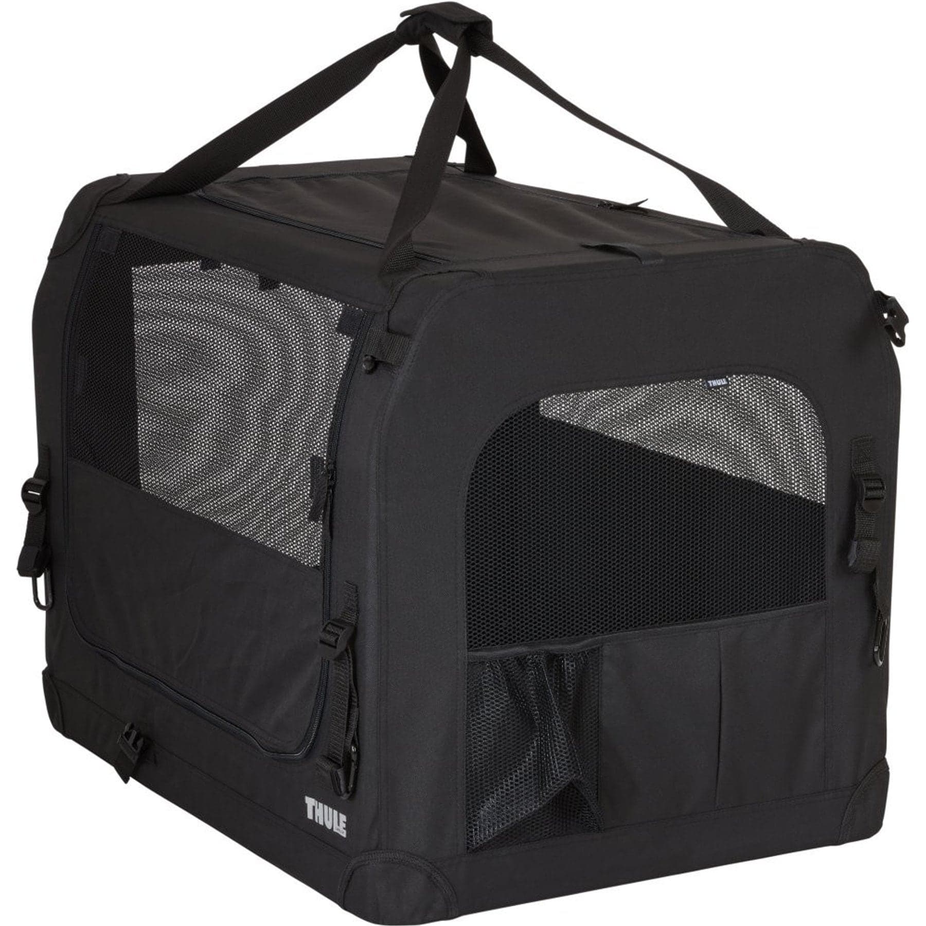 Thule Collapsible Soft-Sided Dog Crate, Black