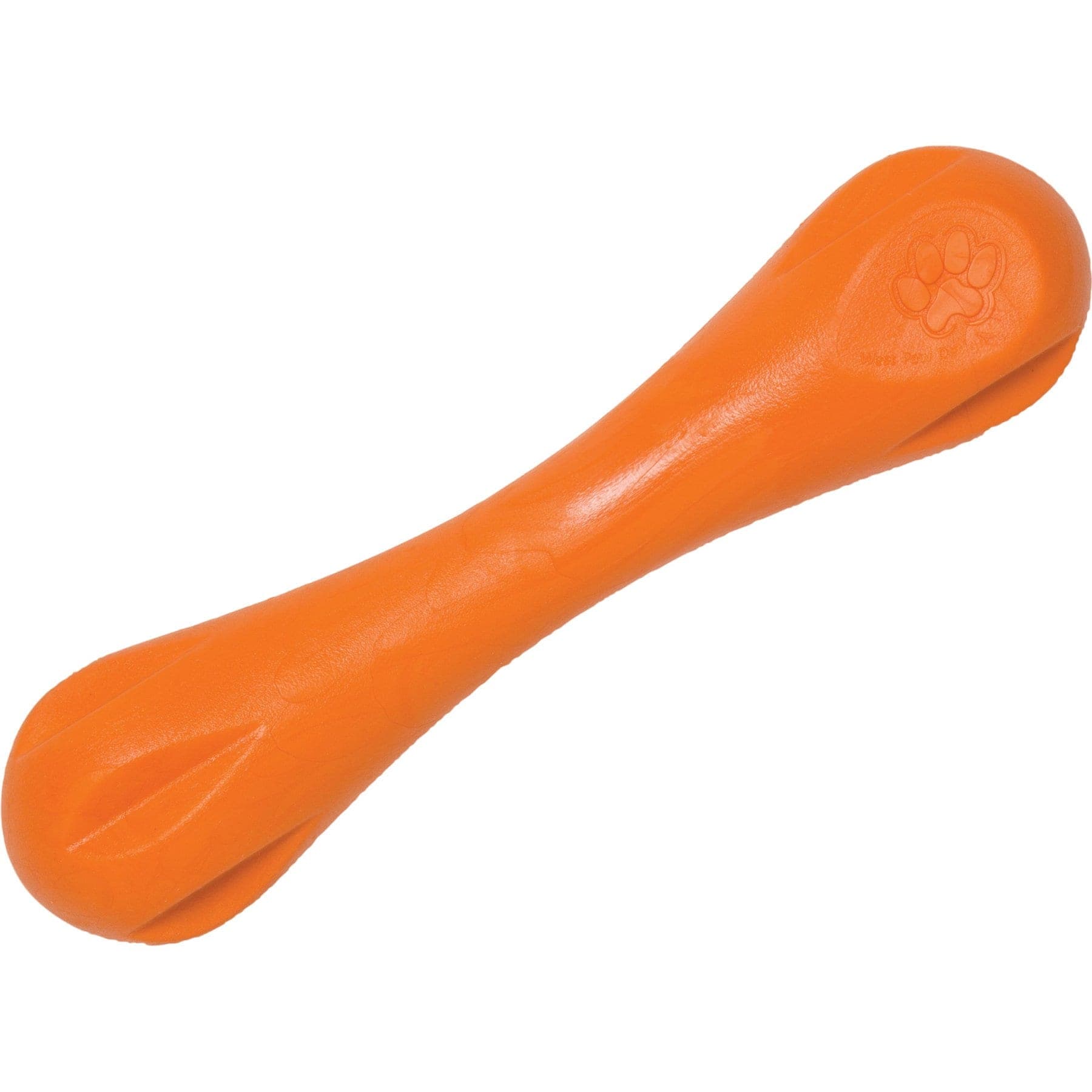 West Paw Zogoflex Hurley Tough Dog Chew Toy, Tangerine, Large