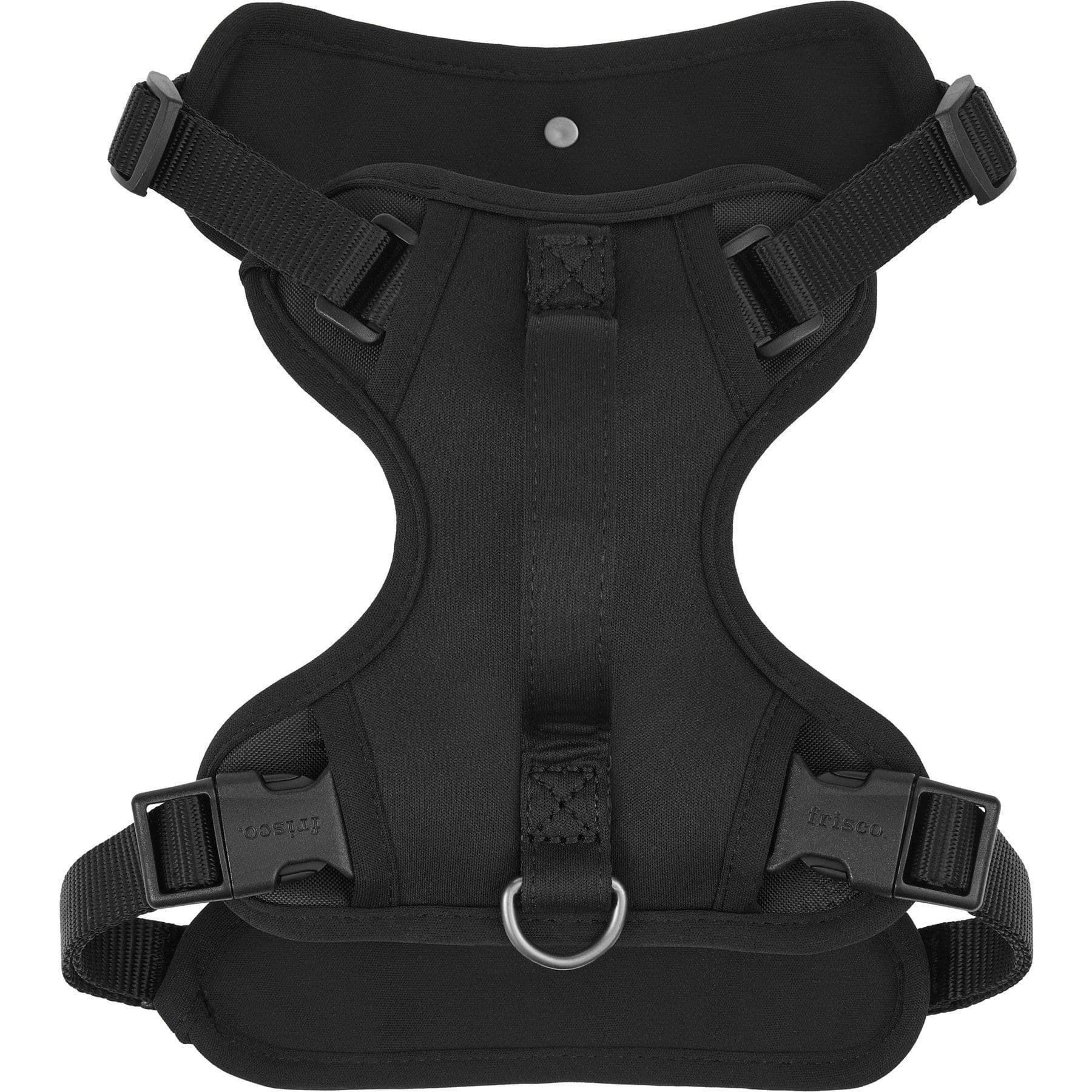 Frisco Comfort Padded Dog Harness, Jet Black, Small