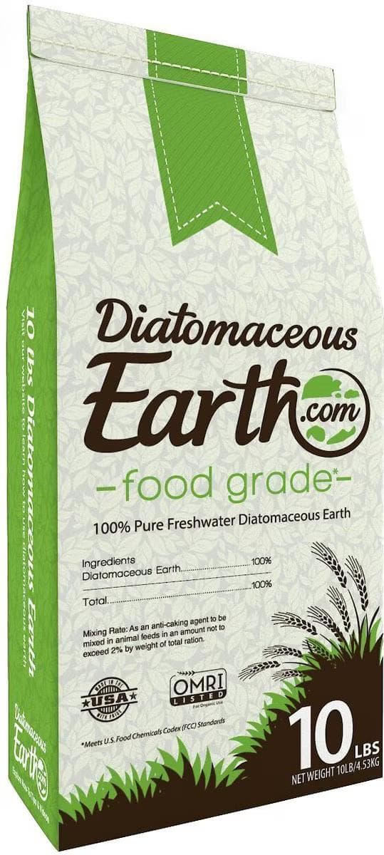 DiatomaceousEarth food grade flea and tick powder 10 pound bag