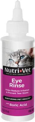Nutri-Vet Cat Eye Rinse with boric acid, 4-fl oz bottle