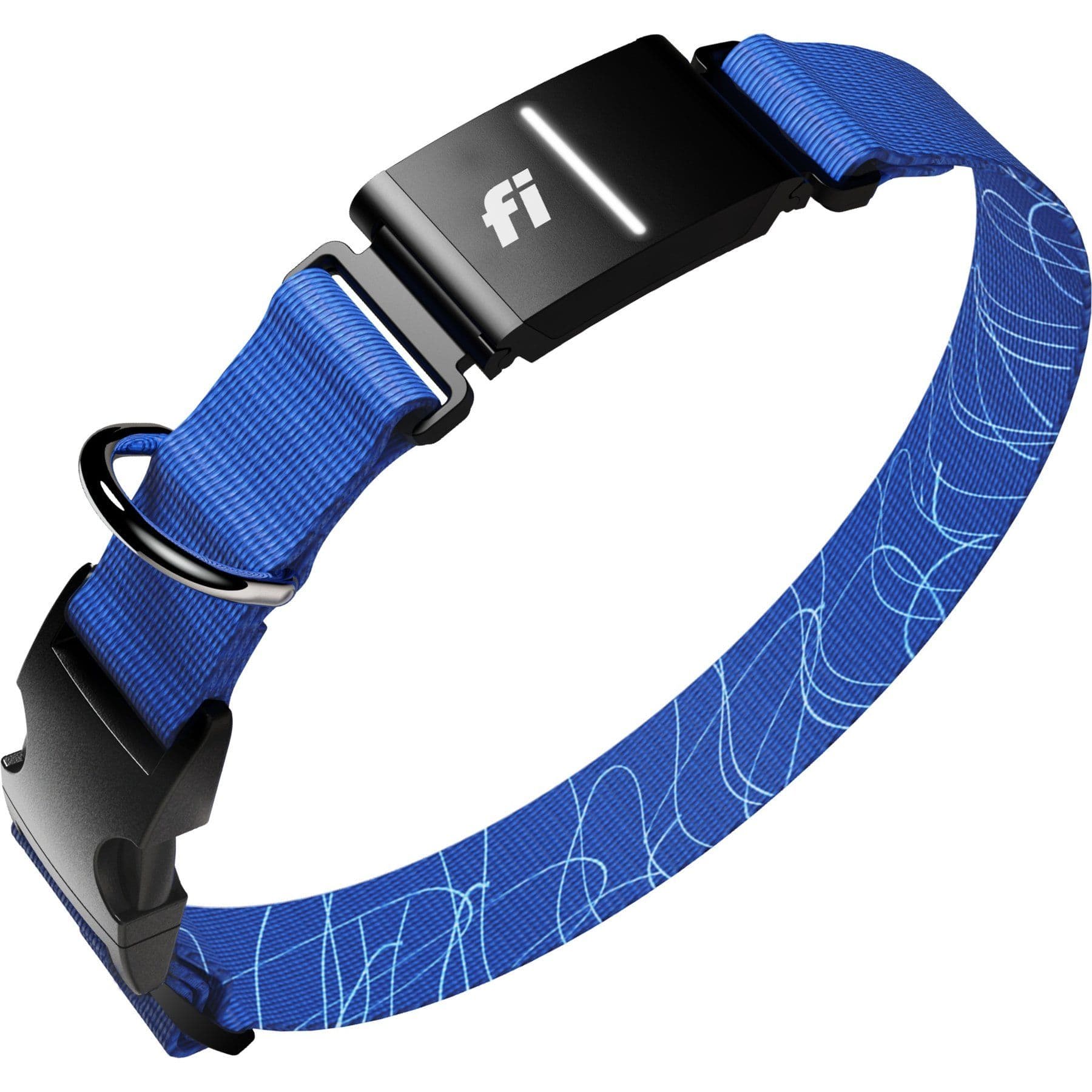 Fi Series 3+ Smart Dog Collar, Blue, Large