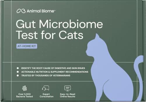 AnimalBiome Gut Microbiome Test for Cats at-home kit box