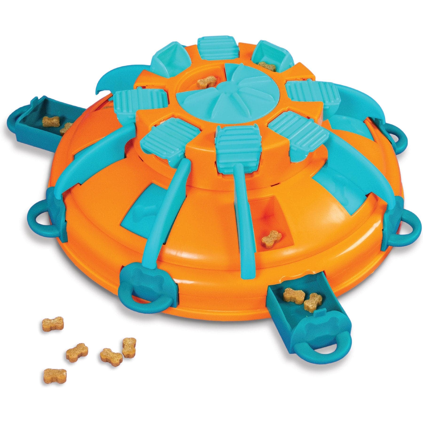 Outward Hound Nina Ottosson Tower of Treats Dog Treat Puzzle, Orange