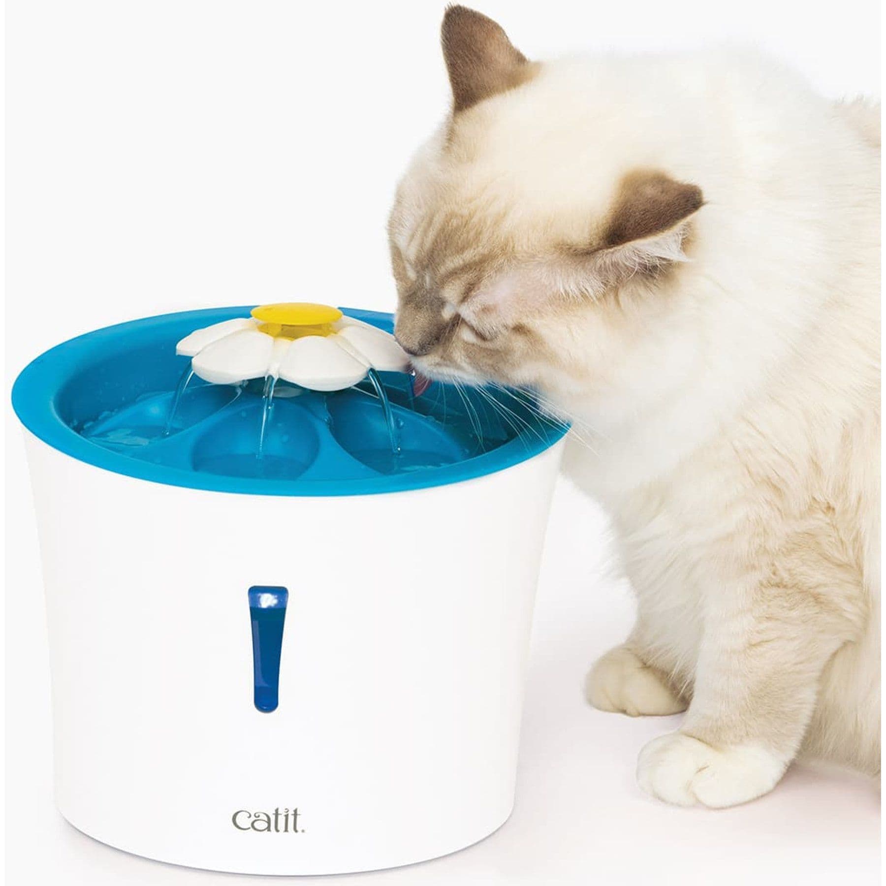 Catit Flower LED nightlight cat fountain