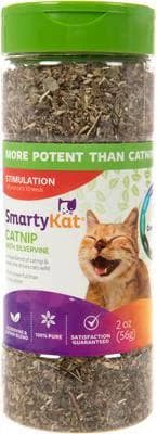 SmartyKat silvervine cat attractant catnip, 2-ounce canister