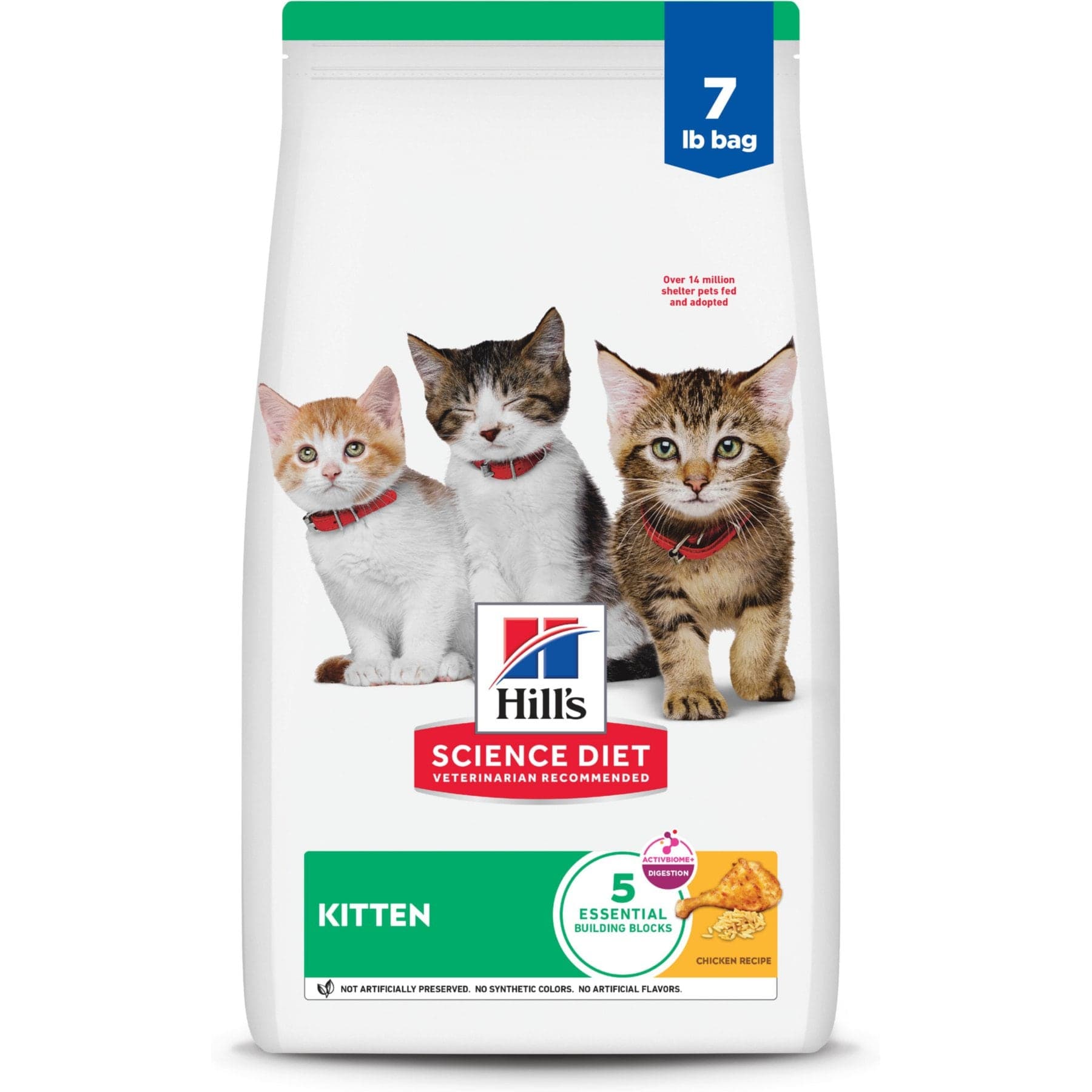 Hill's Science Diet Kitten Healthy Development Original Cat Food, 7-lb
