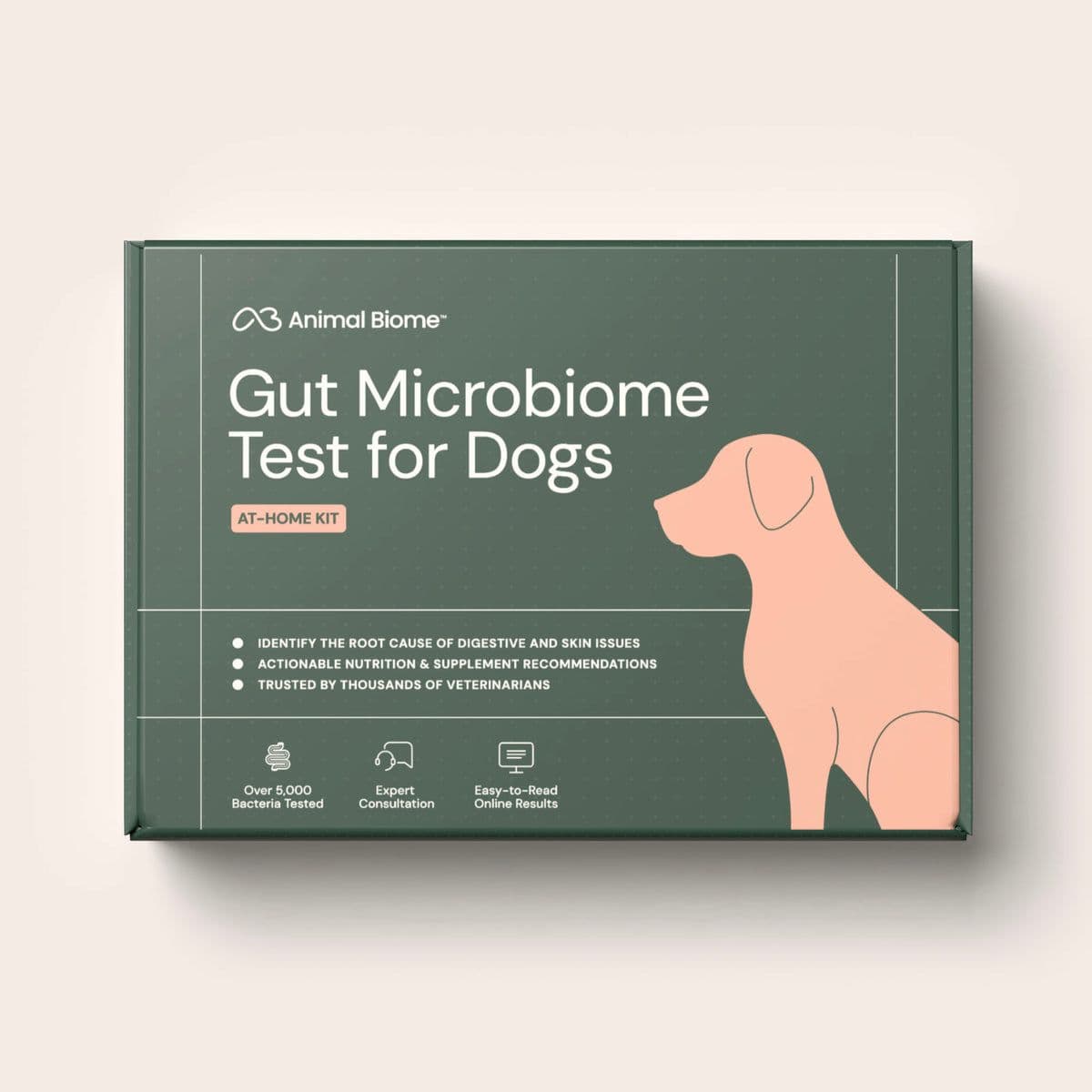 Animal Biome Gut Microbiome Test for Dogs at-home kit box
