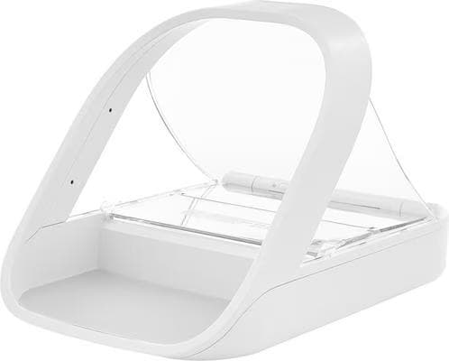 SureFeed white microchip small dog and cat feeder with sealed bowl lid