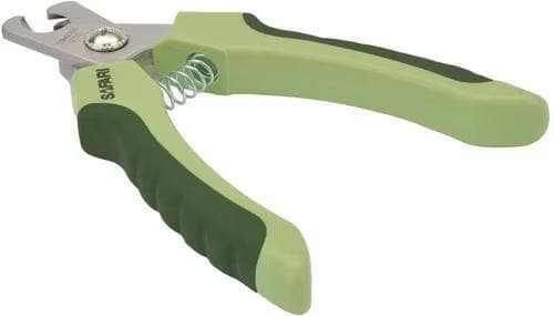 Safari Professional Nail Trimmer for Dogs, green handles