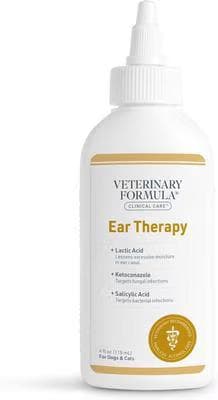 Veterinary Formula Clinical Care Ear Therapy Ear Cleaner, 4-fl oz bottle, for dogs and cats